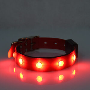 Rechargeable Luminous Waterproof Pet Collar – Adjustable for Cats & Dogs - Image 5