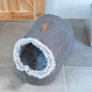 Polar Warm Cat Bed – Cozy Winter Deep Sleep Bed for Cats - Image 3