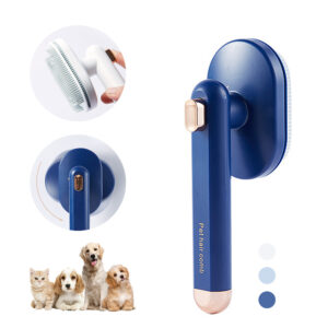 Elegant 360° Magic Brush – Pet Hair Removal & Massager