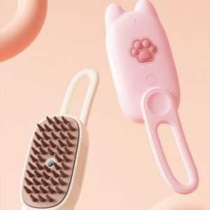 Rechargeable Steamy Pet Hair Removal Brush