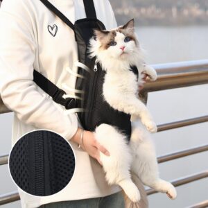 Pet Front & Back Carrier – Washable, Adjustable & Breathable for Small Dogs and Cats