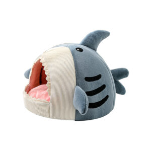 Shark Pet Bed – Cozy Semi-Closed Nest - Image 4