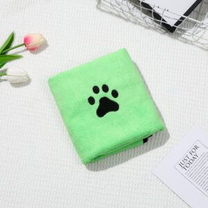 Soft & Absorbent Coral Fleece Pet Bath Towel - Image 8