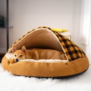 Super Soft Plush Dog & Cat Nest - Image 3