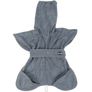 Super Absorbent Cotton Dog Bathrobe – Quick-Drying & Cozy - Image 3