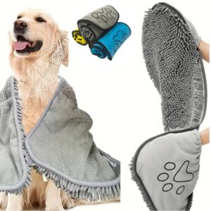 Ultra Absorbent & Soft Pet Bath Towel