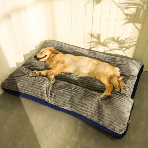 Plush Dog Bed – Super Comfy, Washable & Perfect for Restful Sleep - Image 3