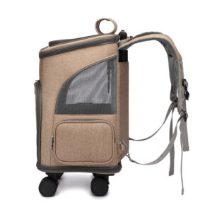 Portable Foldable Trolley Pet Backpack – Travel-Friendly & Durable - Image 9